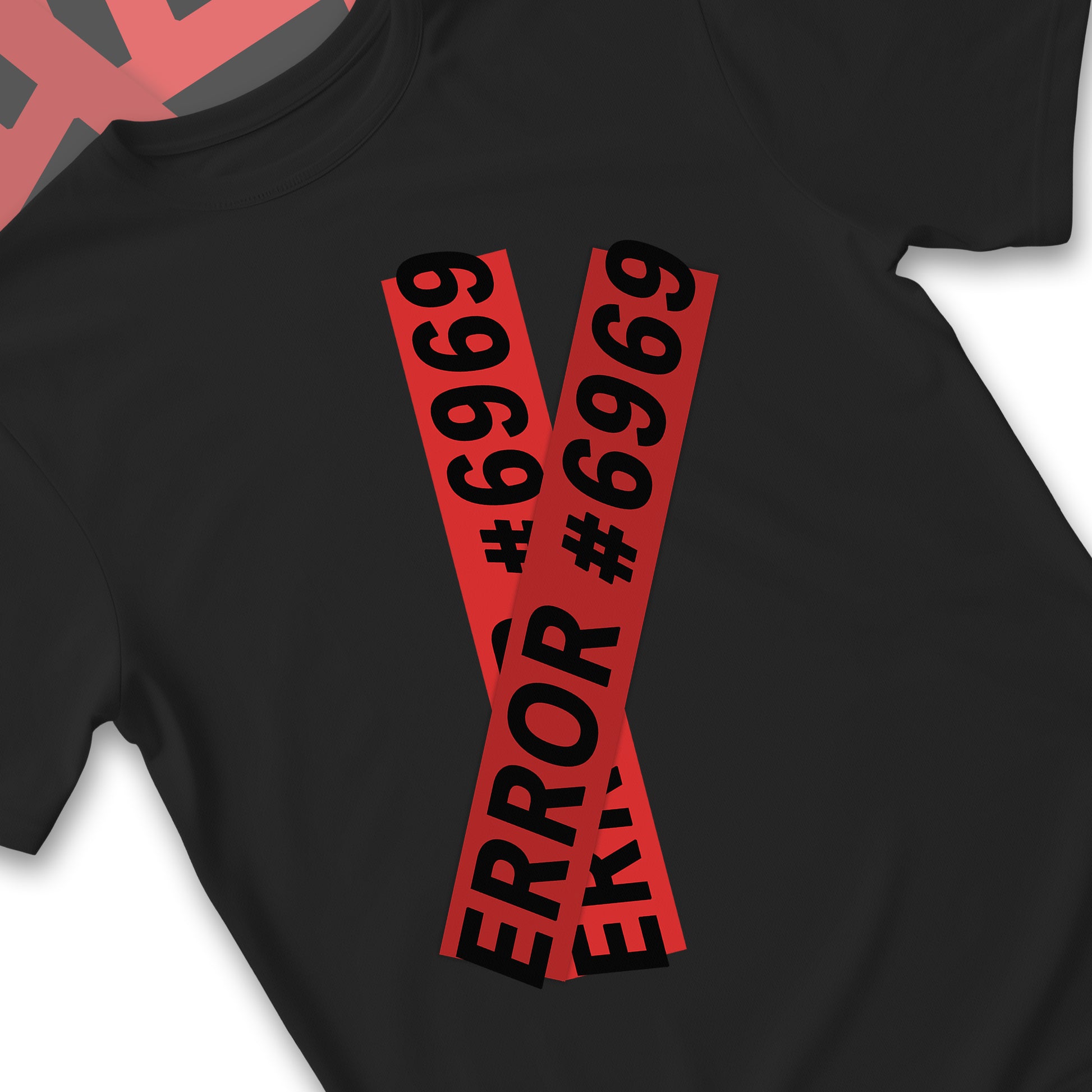 Error 69 | Creative Oversized brand T-shirt TRILLION DOLLARS | Front View