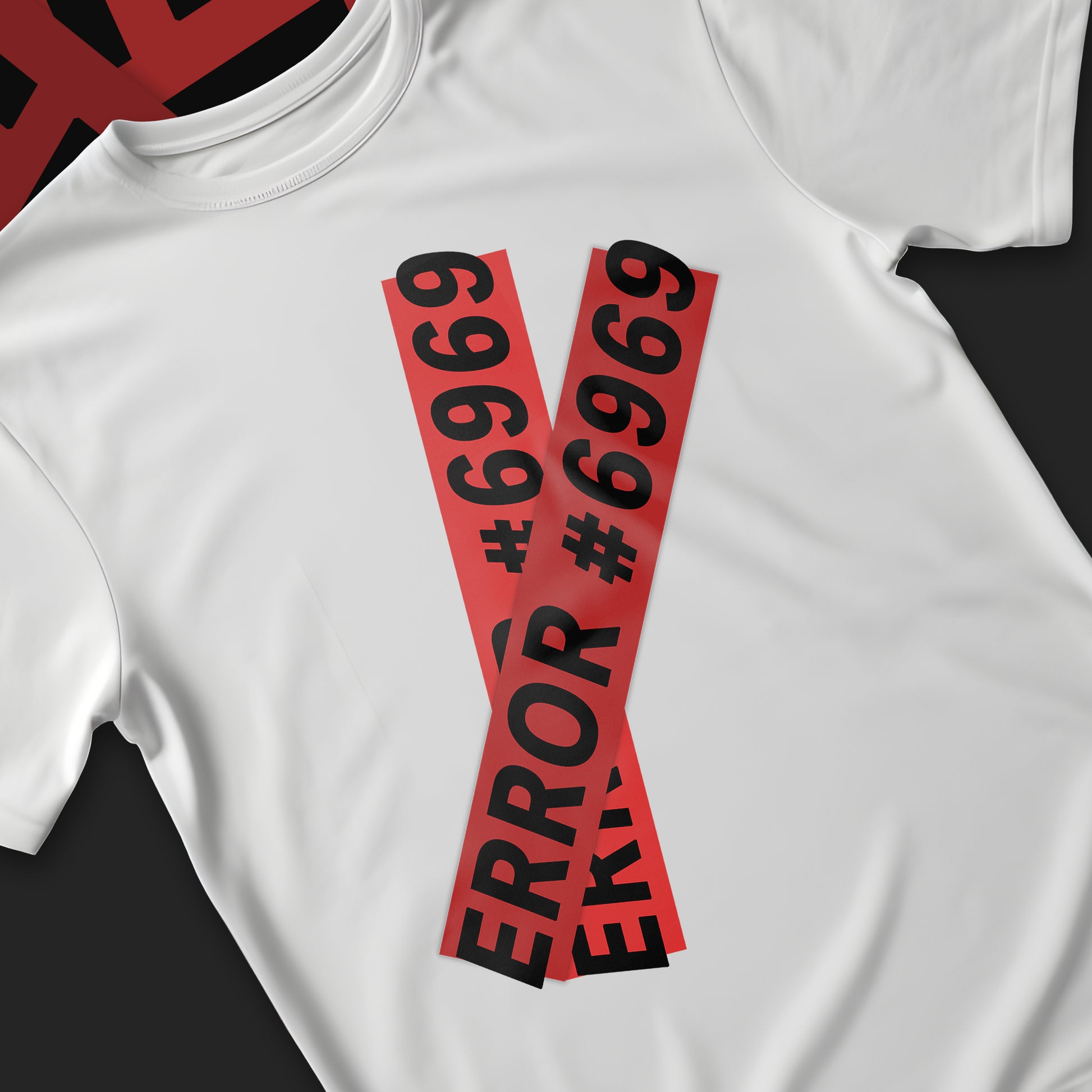 Error 69 | Creative Oversized brand T-shirt TRILLION DOLLARS | Front View